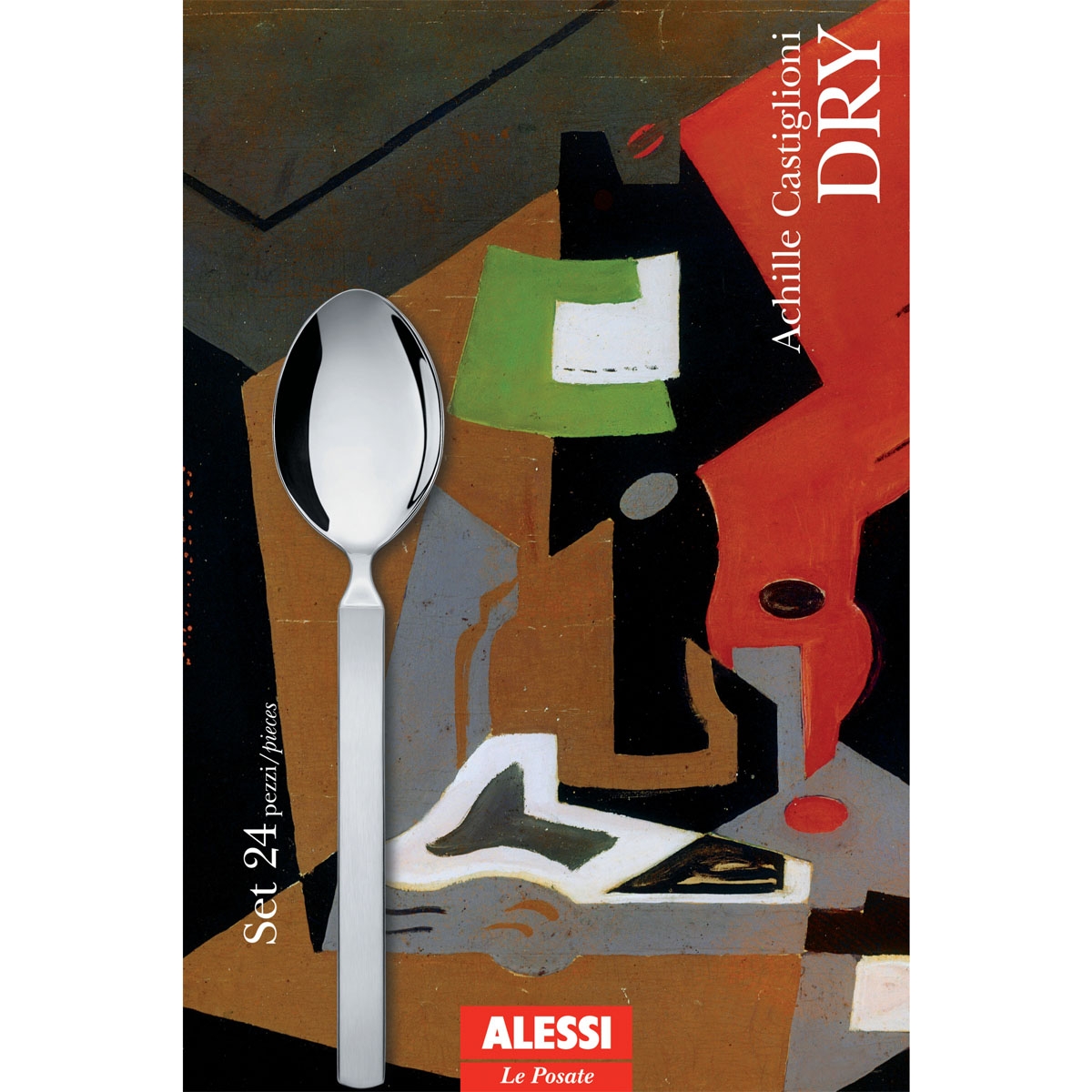 Dry set posate 24 pezzi alessi