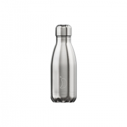 Chilly's Mono-Bottiglia-Tappo Nero Opaco 260Ml