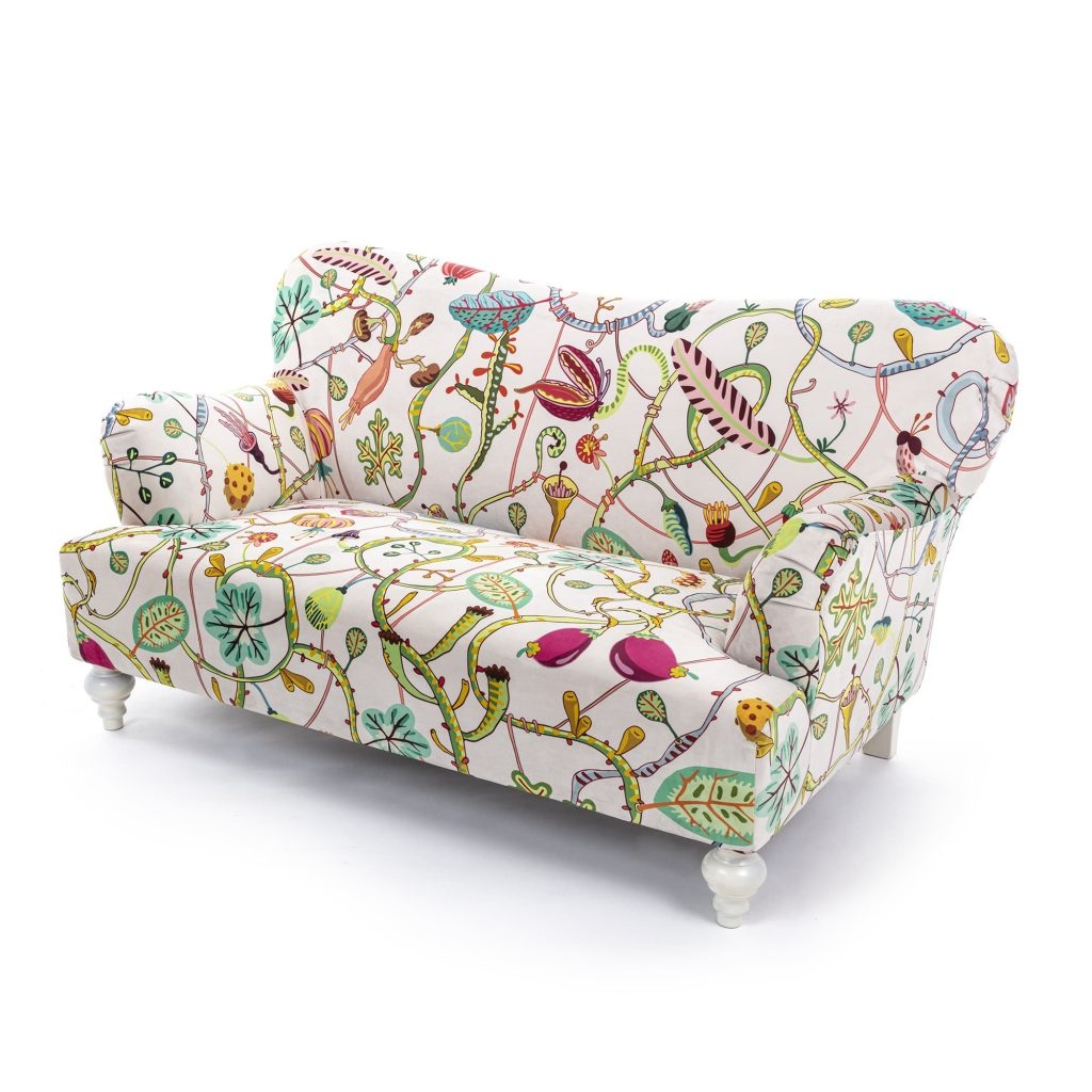 Divano 2 posti botanical diva bianco seletti