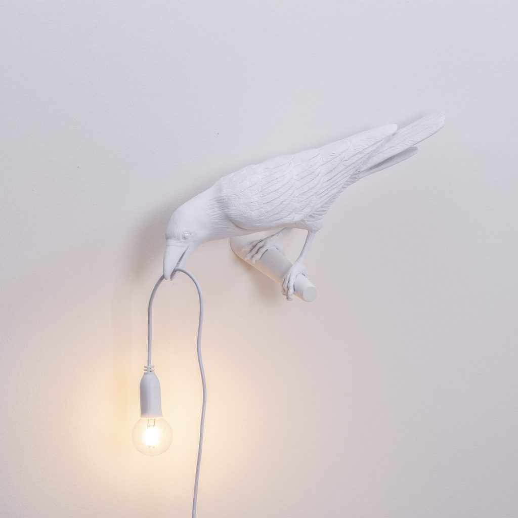 Lampada da muro uccello bird lamp seletti