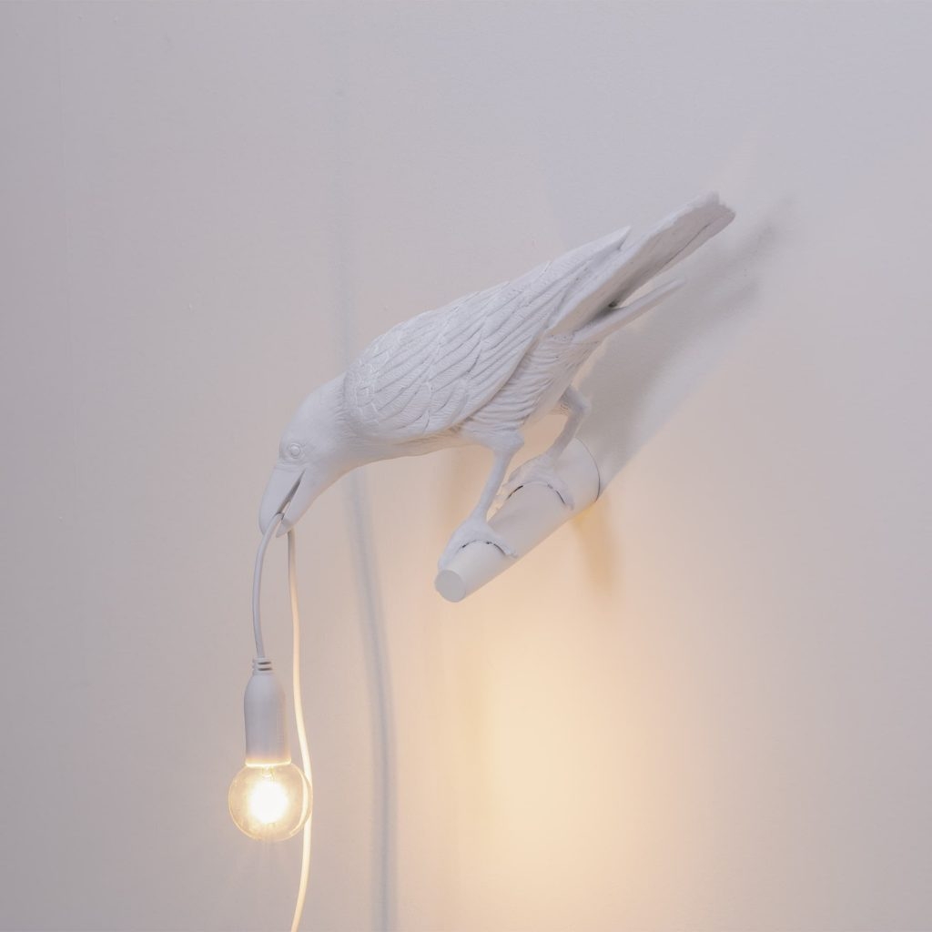 Lampada da muro uccello bird lamp seletti