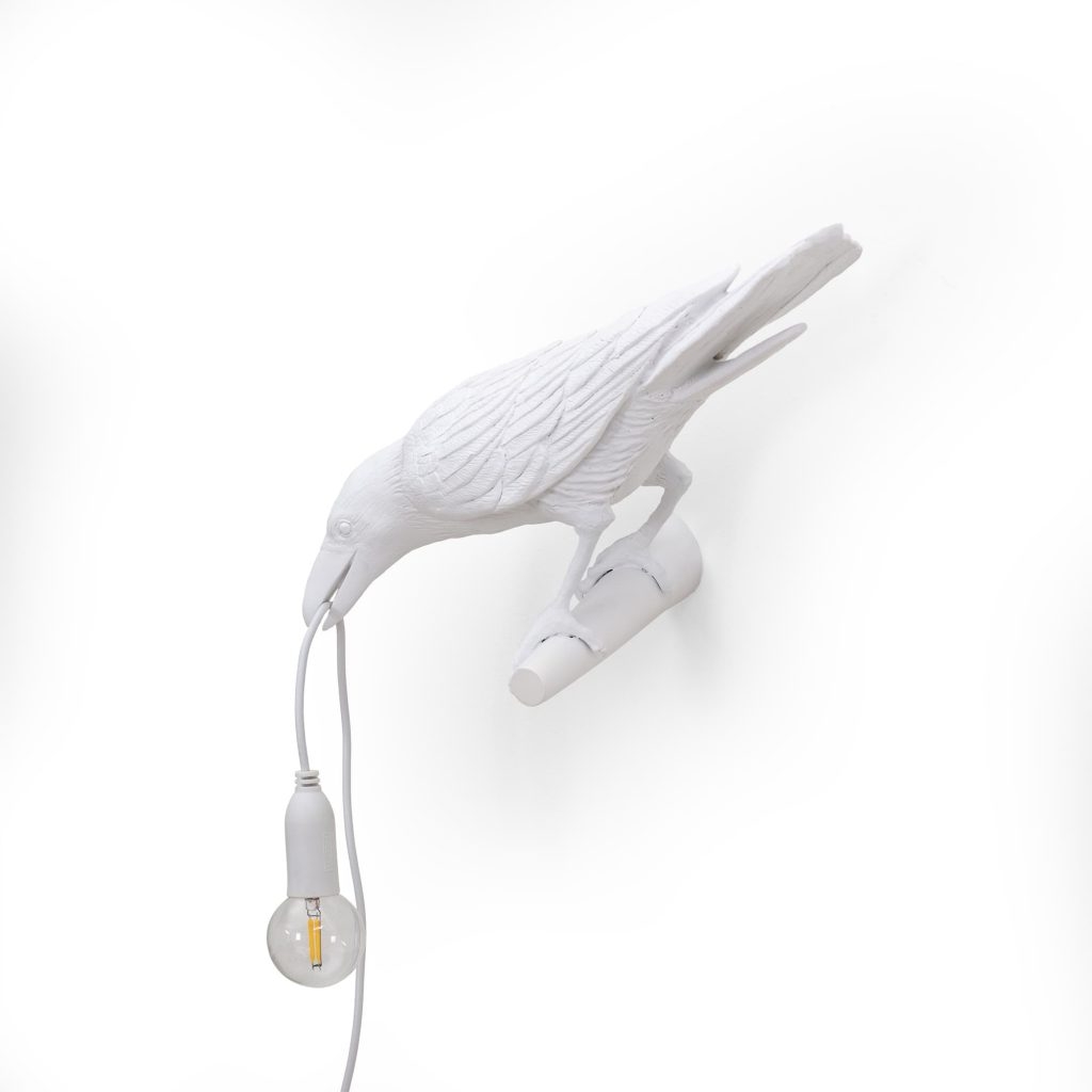 Lampada da muro uccello bird lamp seletti