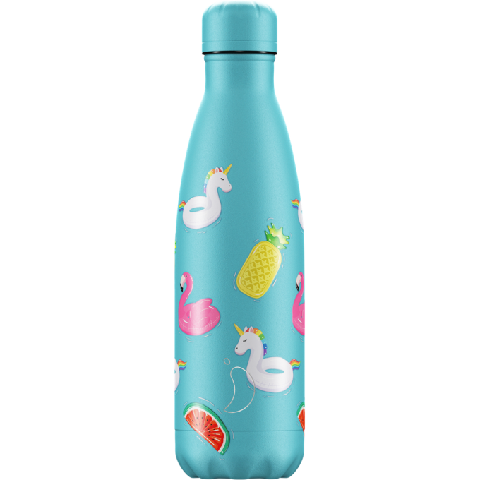 Bottiglia 500 ml pool party day unicorn chilly's