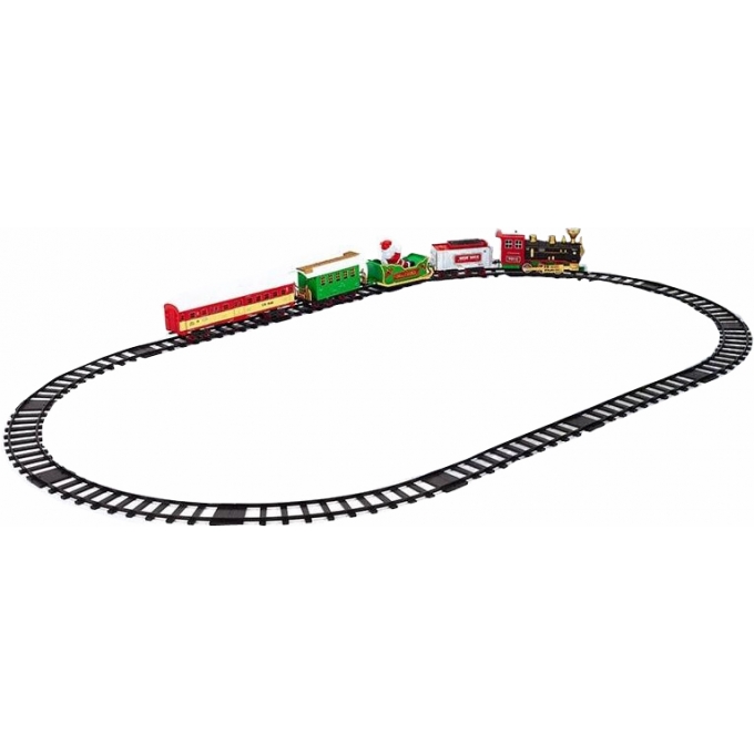 Christmas train / smoke -Battery-LED