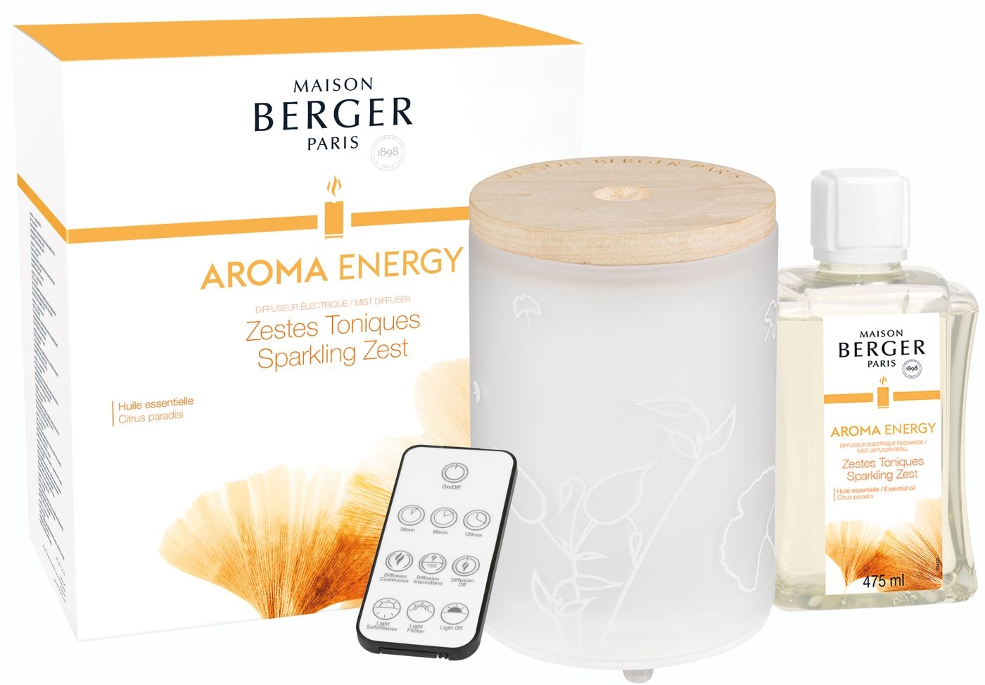 Energy - zestes toniques / sparkli diffusore elettrico lampe berger