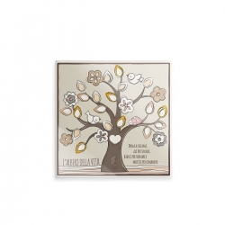 Formella Albero Della Vita Oro 21X21 Egan