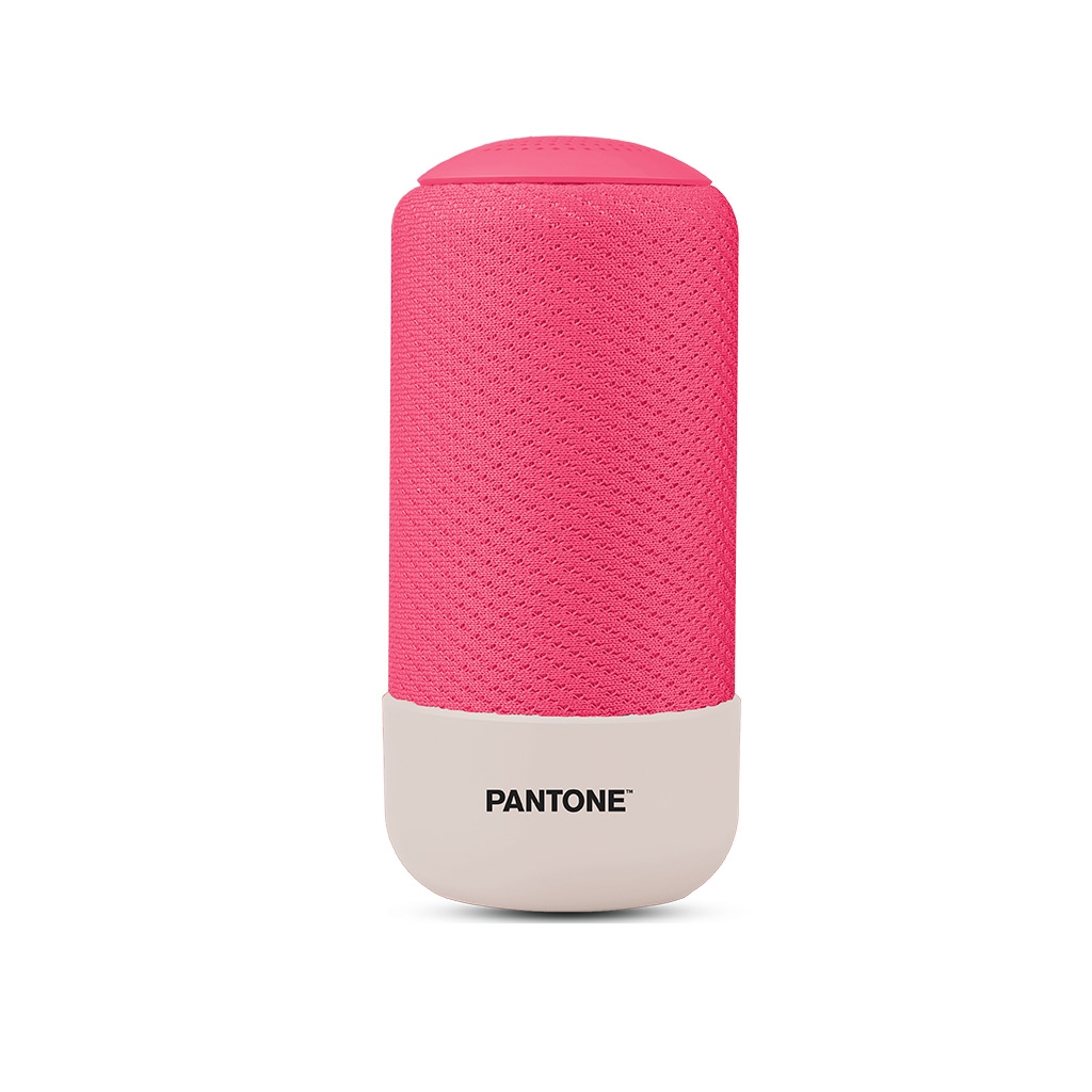 Altoparlante bluetooth pantone rosa balvi