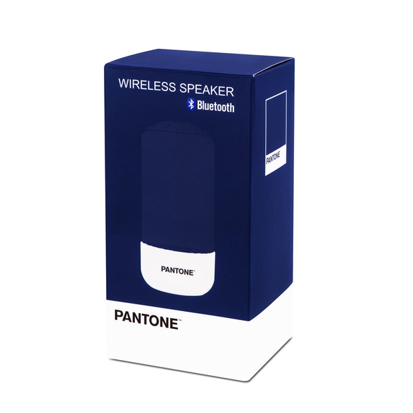 Altoparlante bluetooth pantone navy blu balvi