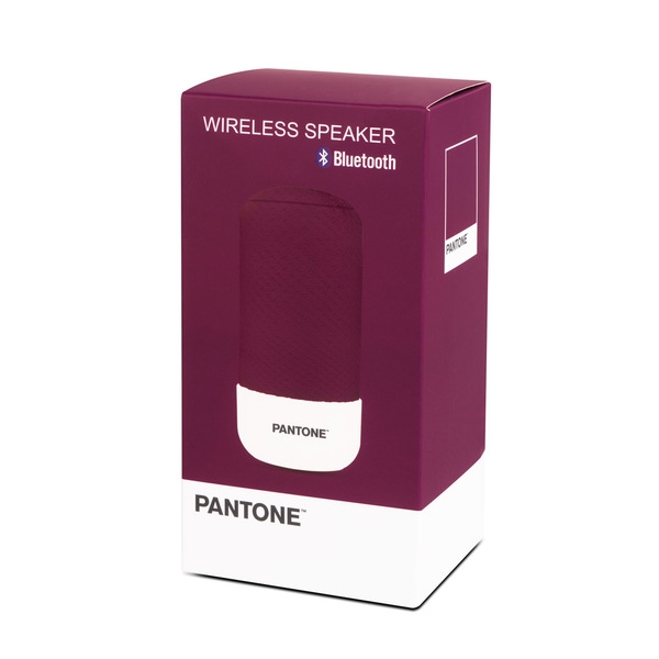 Altoparlante bluetooth pantone porpora balvi