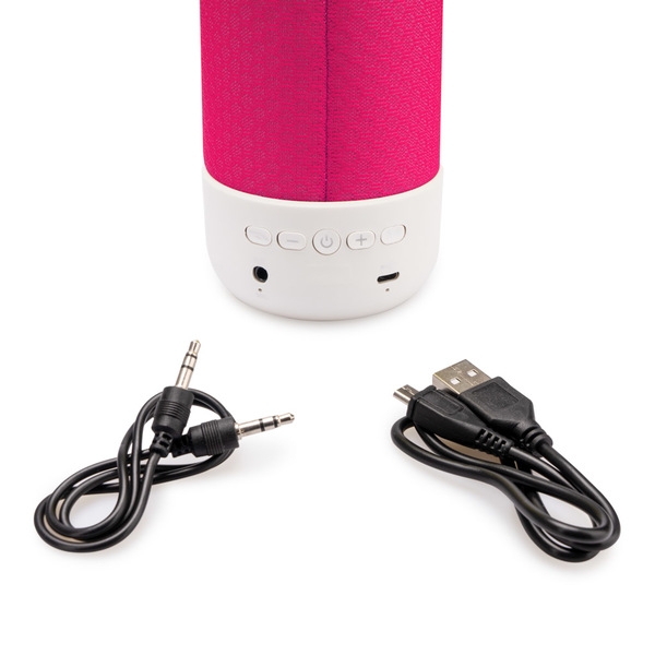 Altoparlante bluetooth pantone rosa balvi