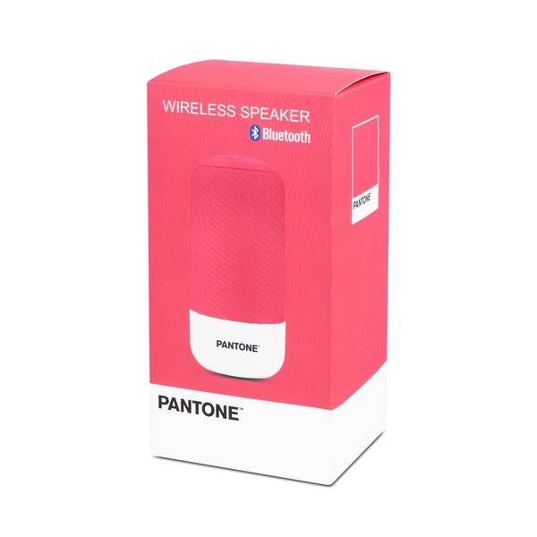 Altoparlante bluetooth pantone rosa balvi