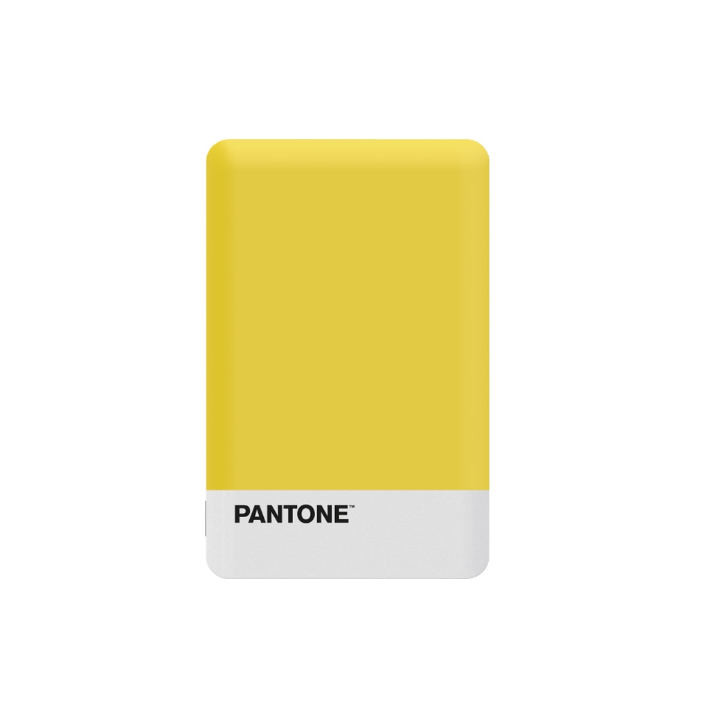 Power bank 2500mah pantone giallo balvi