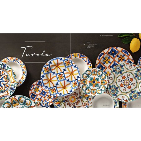 Tavola 18 Pz Medicea New Bone China Brandani