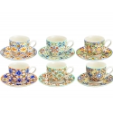 Set 6 Tazzine Caffe Medicea Brandani