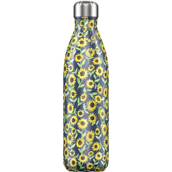 Bottiglia 750 ml - Floral - Sunflower - NEW Chilly's