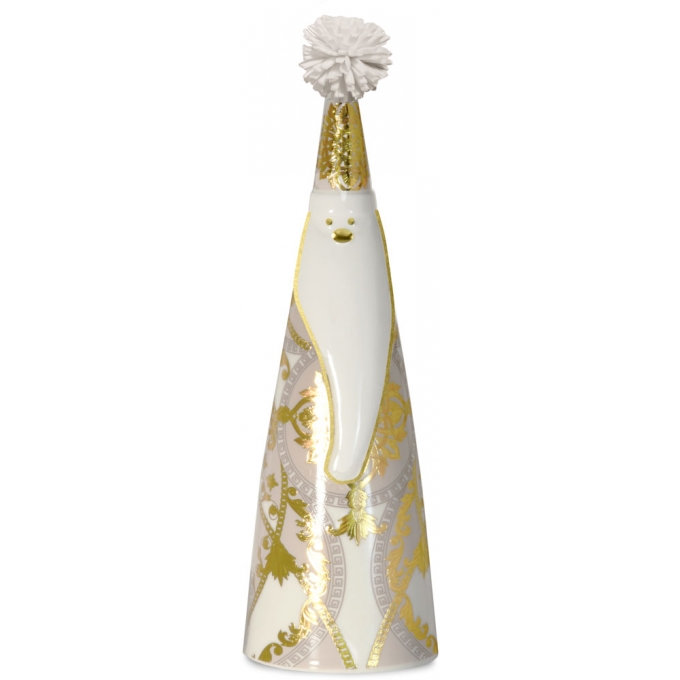 Babbo natale conico grande poudre chic m&r gala xmas baci milano