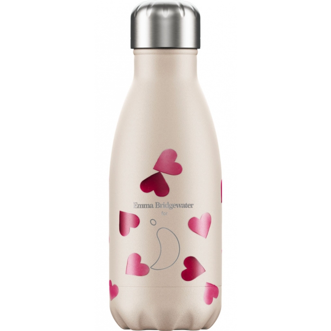 Chilli's bottiglia 260 ml emma bridgewater hearts Chilly's Bottles