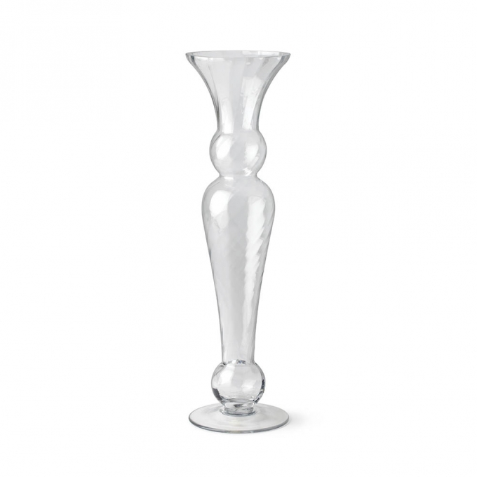 Vaso vetro soffiato 70 cm torchon Hervit