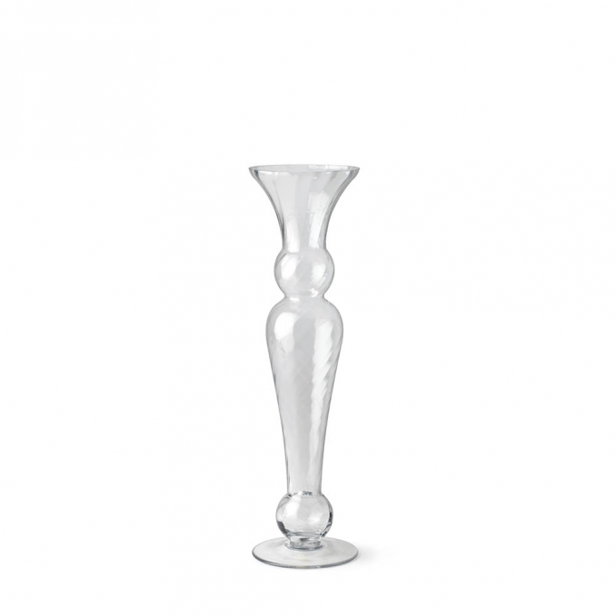 Vaso vetro soffiato torchon 50 cm Hervit