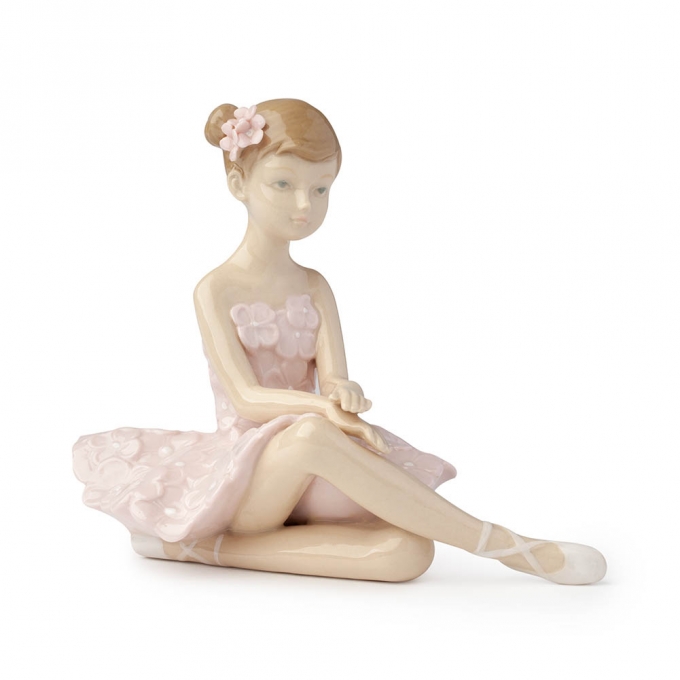 Ballerina Fiorella Porcellana12Cm Rosa Hervit