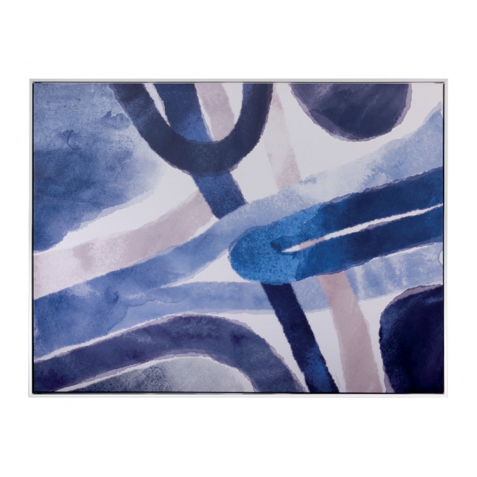Quadro astratto 90x120cm con cornice L'Oca Nera