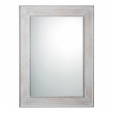 Specchio rettangolare country in legno L'Oca Nera