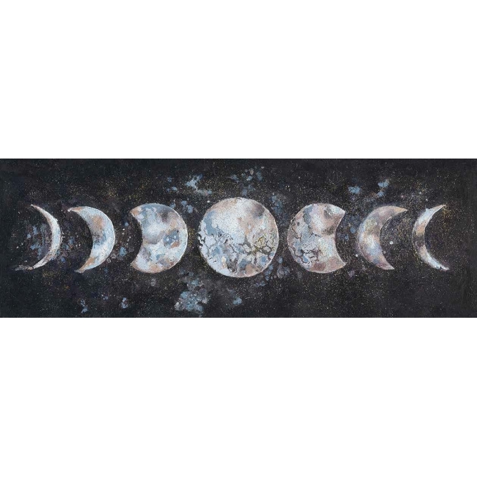 Quadro mystic moon 150x50cm