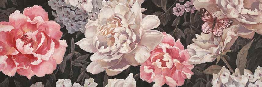 Quadro peonie 150x60cm