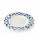Piatto tondo porcellana traforata 20cm bianco Hervit
