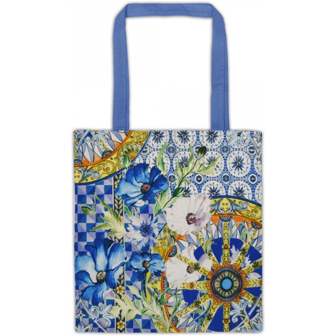 Cotton bag - milano blu baci milano