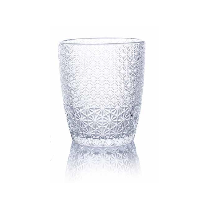 Mozart set 6 bicchieri acqua trasparente evviva