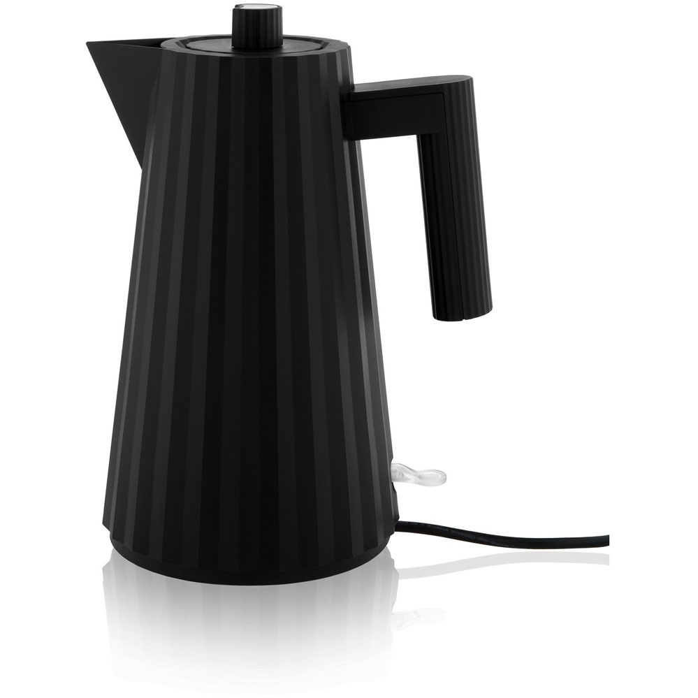 Plissè bollitore elettrico nero 1,7lt alessi