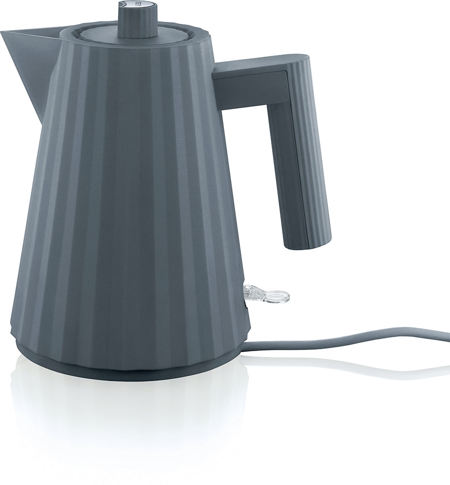 Plissè bollitore elettrico grigio 1lt alessi