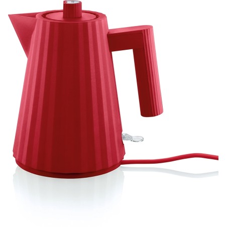 Plissè bollitore elettrico rosso 1lt alessi