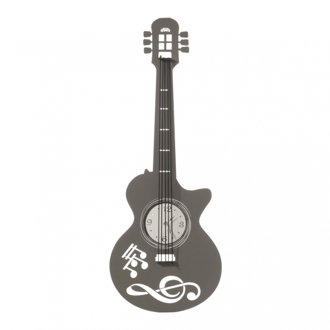 Orologio da parete tortora chitarra Arti e Mestieri