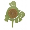 Porta zampirone tartaruga verde Arti e Mestieri