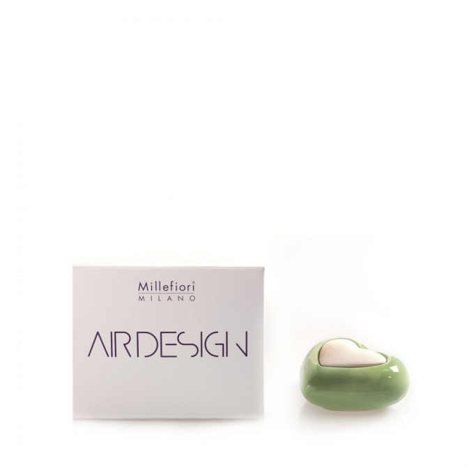 Diffusore cuore air design verde Millefiori