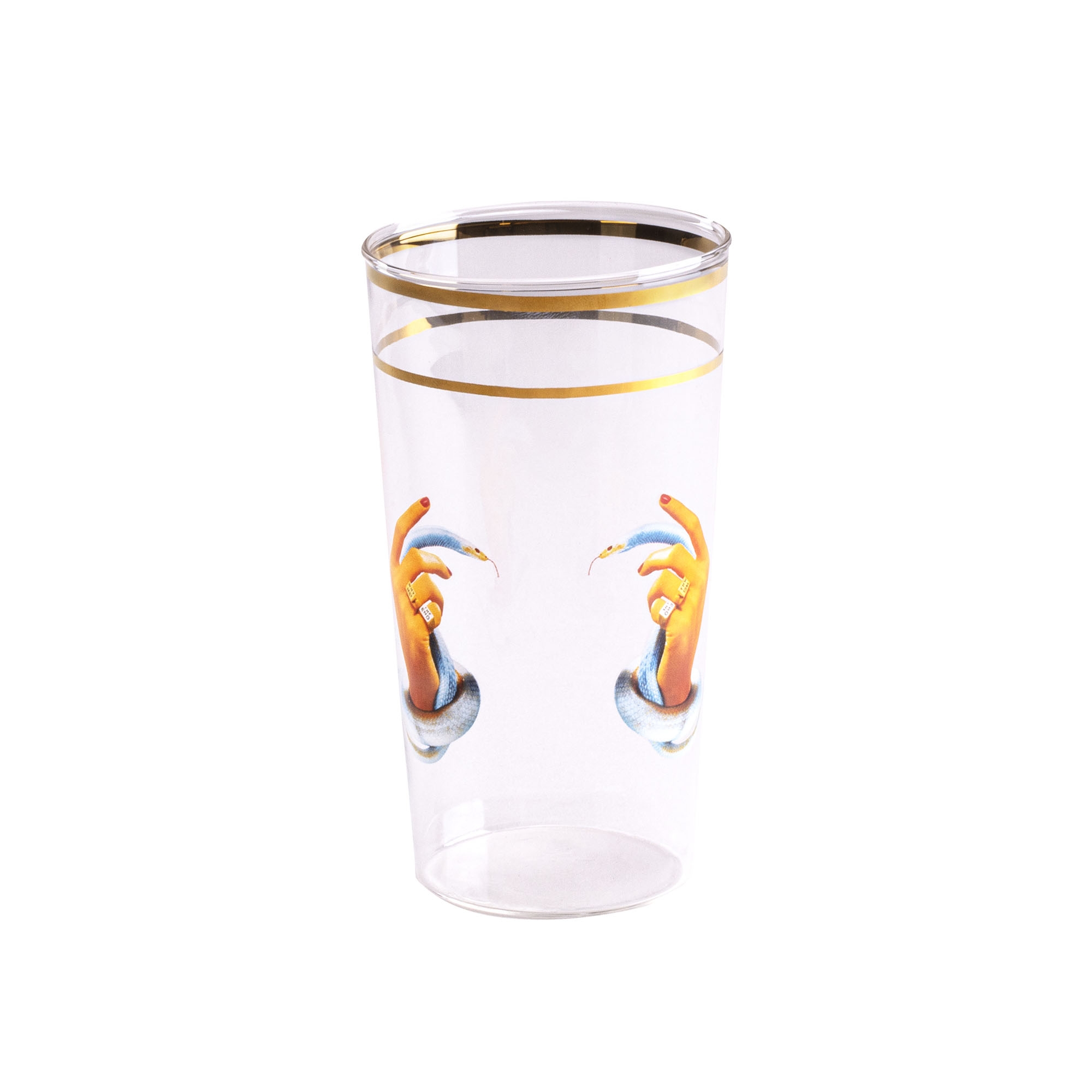 Bicchiere serpenti toiletpaper Seletti