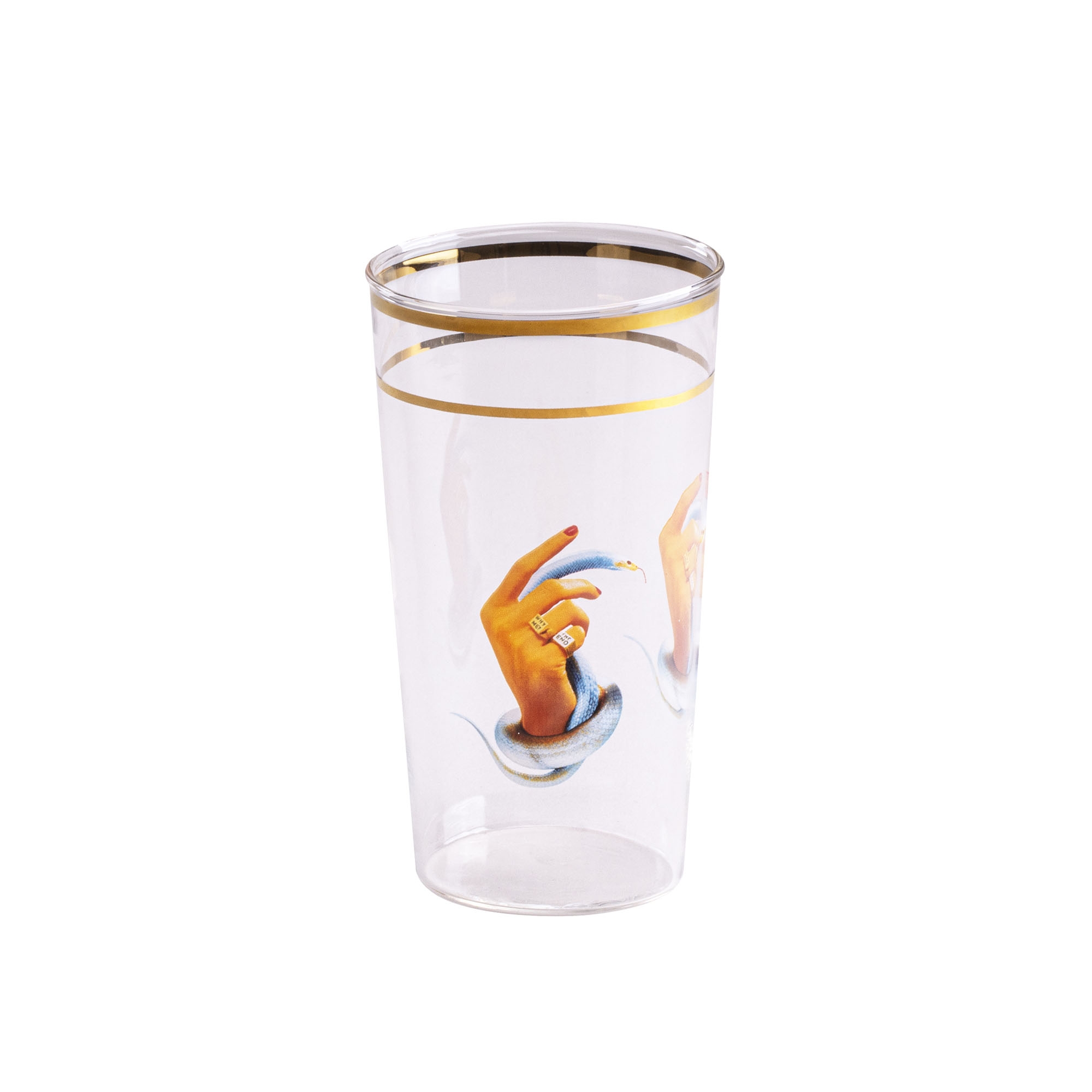 Bicchiere serpenti toiletpaper Seletti