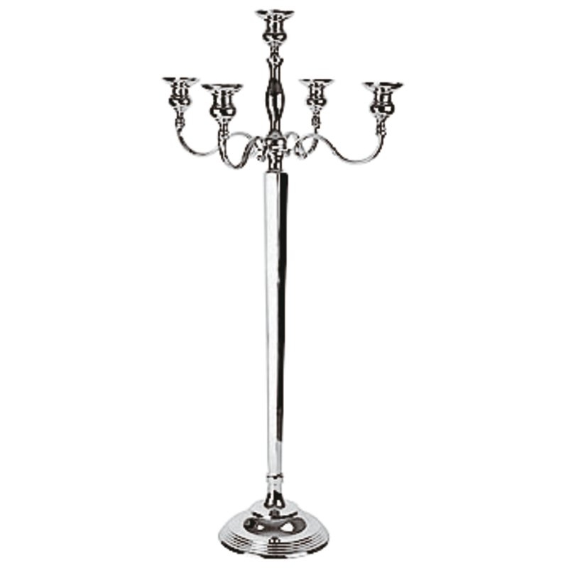 candelabro cm 98 nichelato Paderno