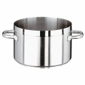 casseruola alta 2 maniglie cm 50 serie 1100 inox Paderno