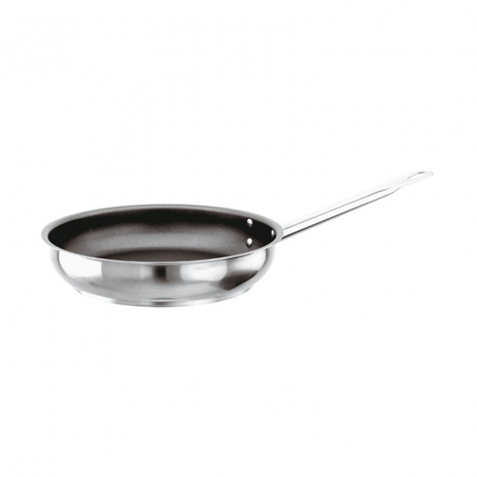 padella 1 m cm 28 antiaderente serie 1100 inox Paderno