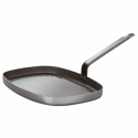 Bistecchiera 38cm grill antiaderente ferro Paderno