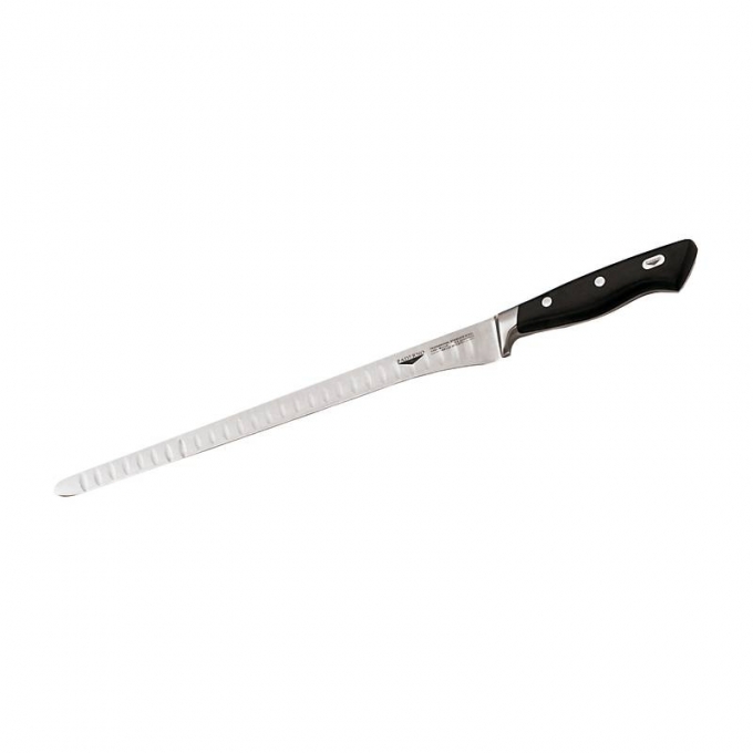 coltello prosciutto alveolato cm 30 coltelleria serie forgiata Paderno