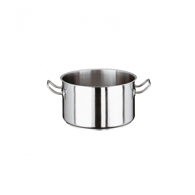 casseruola alta 2 maniglie cm 22 serie 2000 inox Paderno
