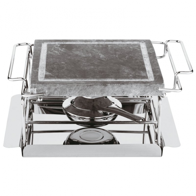 pietra ollare 1 fuoco cm 19x19 Paderno