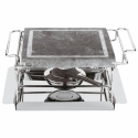 pietra ollare 1 fuoco cm 19x19 Paderno