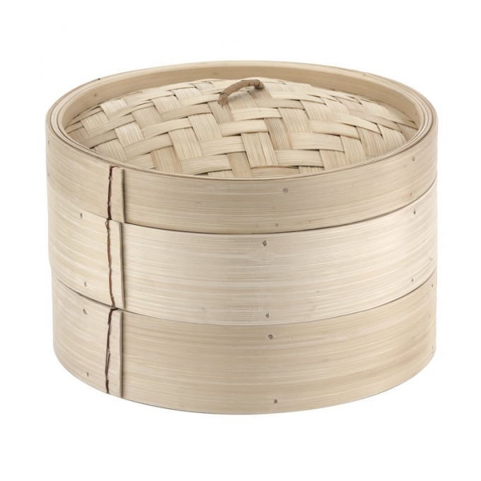 cestello per cottura vapore cm 30 bamboo Paderno
