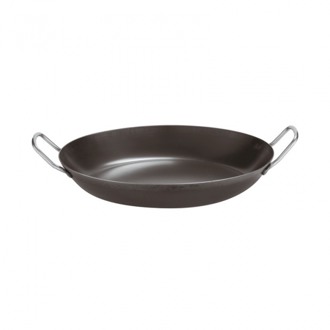 padella per paella cm 37 ferro Paderno