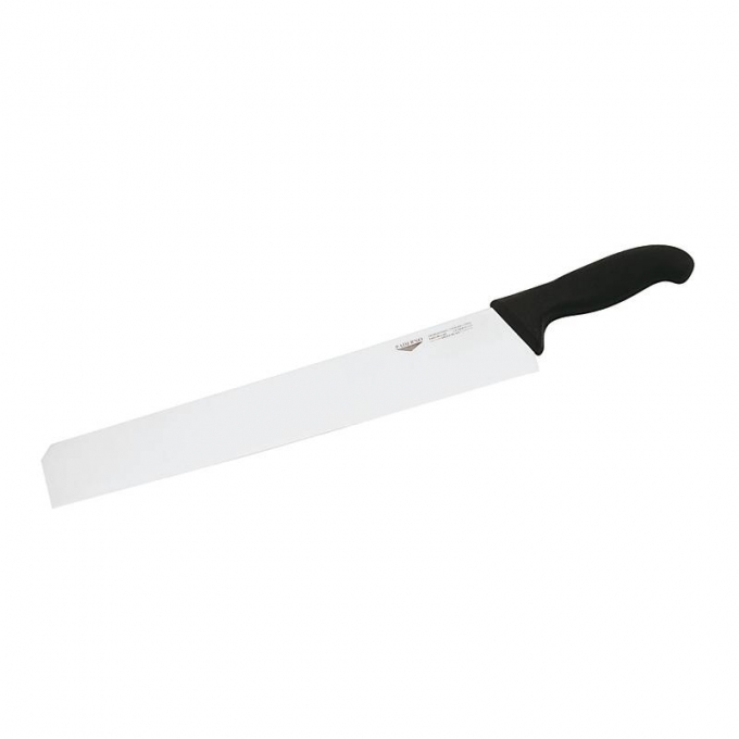 coltello salati-formaggio cm 36 manico nero coltelleria s.tranciata Paderno